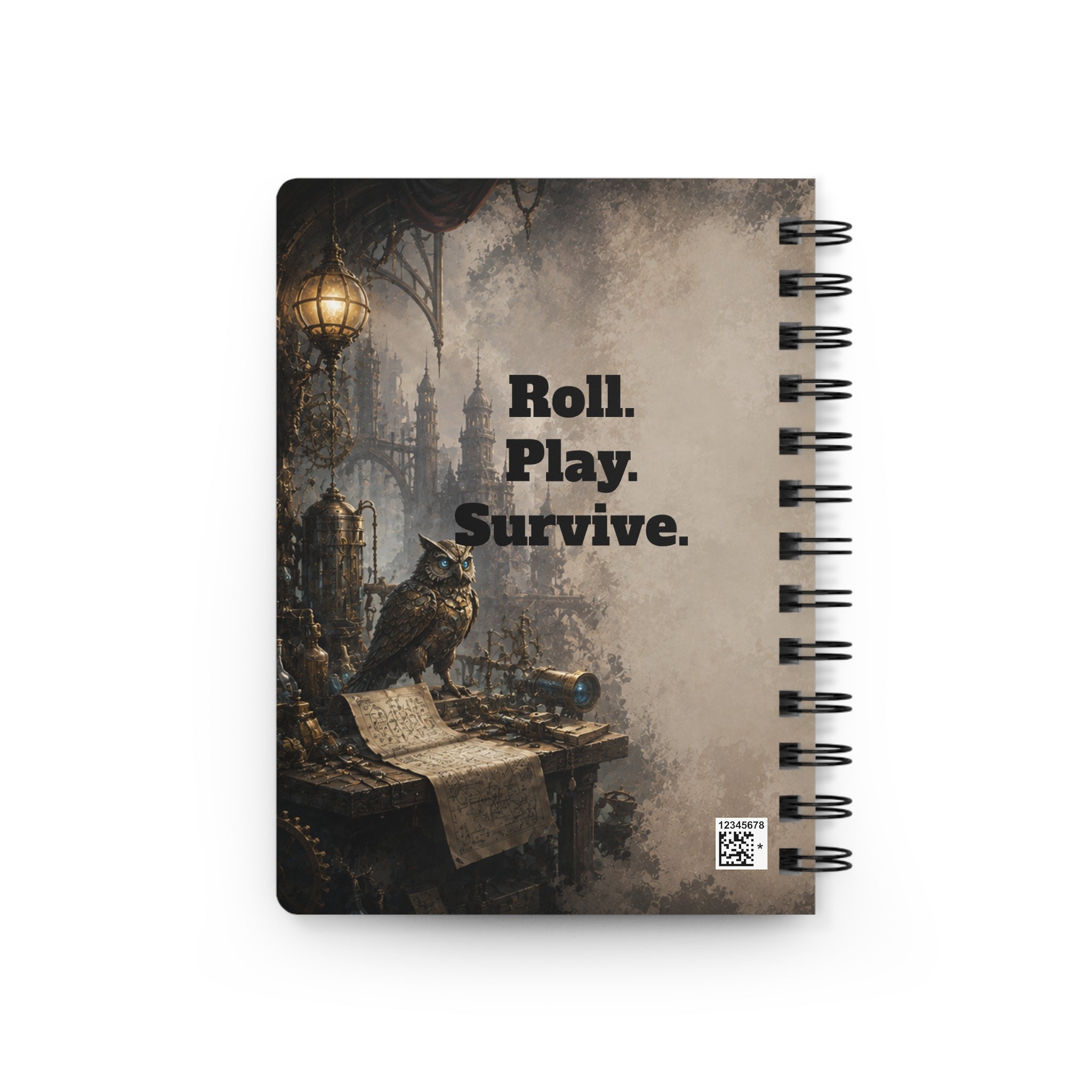Personalized Artificer Character Journal — TTRPG Campaign Notebook