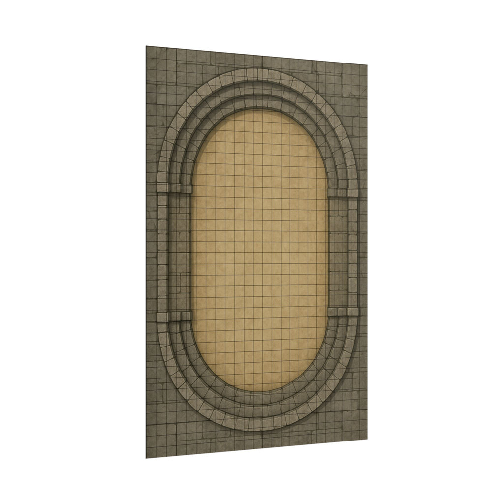 The Grand Arena — 24×36 Gridded TTRPG Battle Map