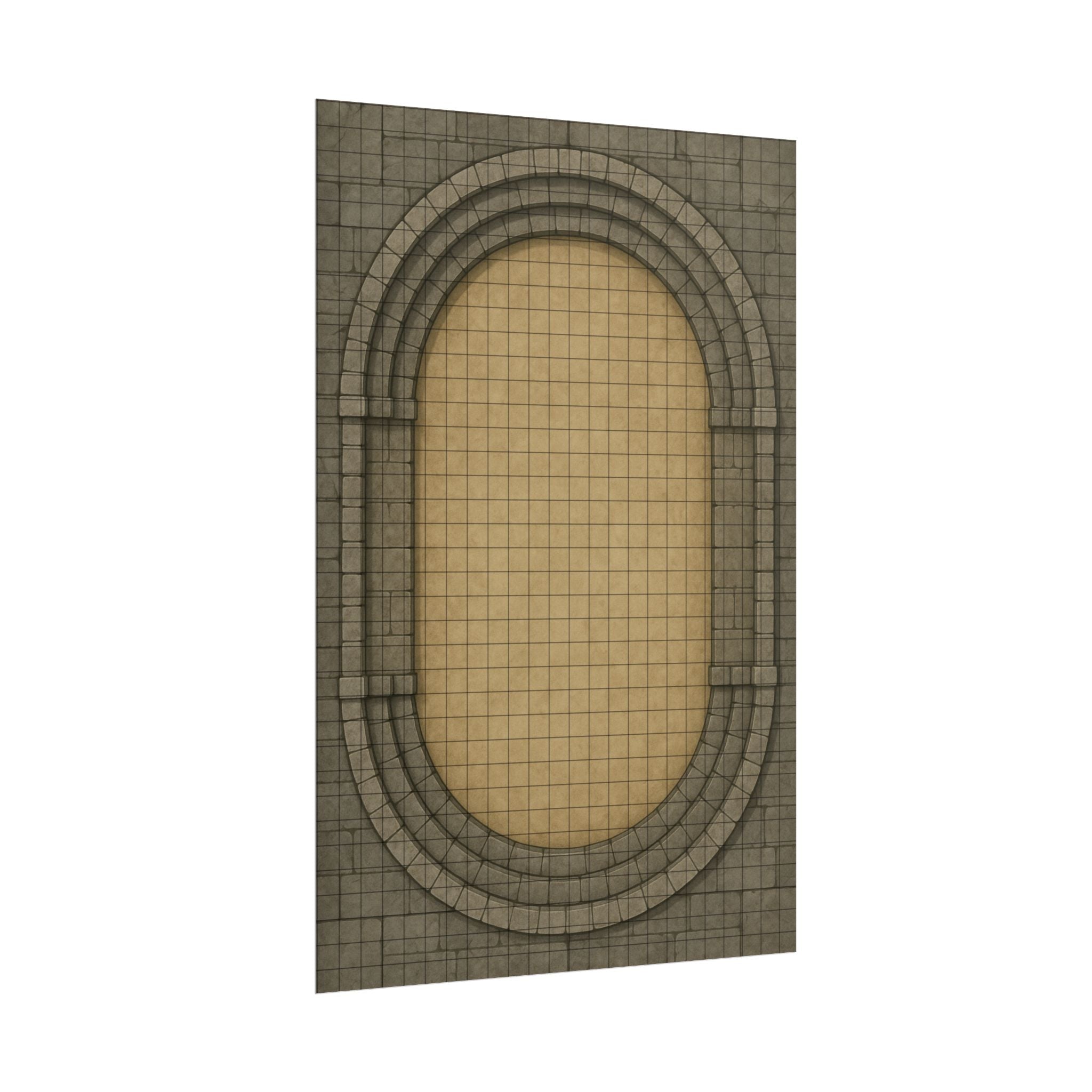 The Grand Arena — 24×36 Gridded TTRPG Battle Map