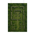 Jungle Ruins — 24×36 Gridded TTRPG Battle Map