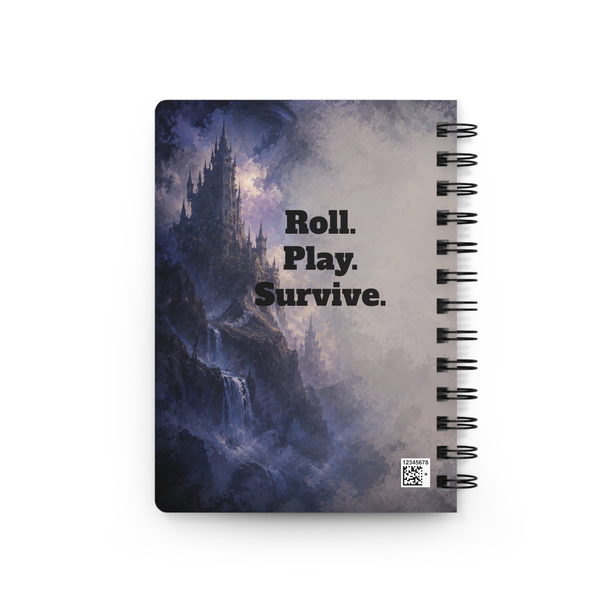 Personalized Wizard Character Journal — TTRPG Campaign Notebook