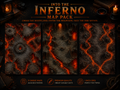 Into the Inferno — 3 Battle Map Encounter Pack